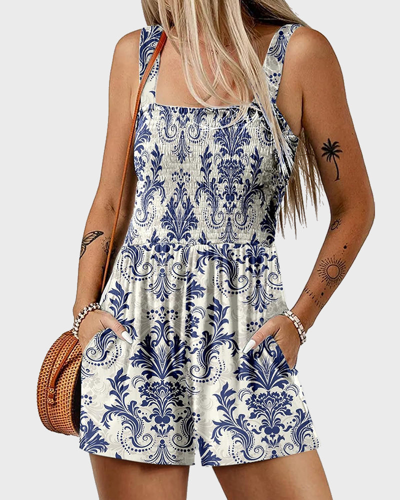 FloraFit Pocket Romper