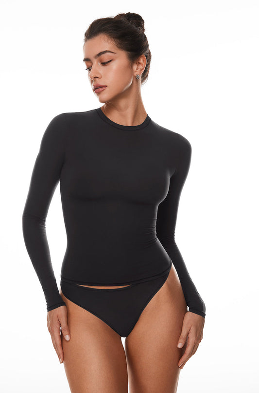 The Silk-Sculpt Long Sleeve