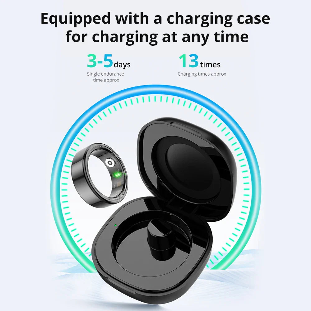 AuraSync™ - Smart Health Ring