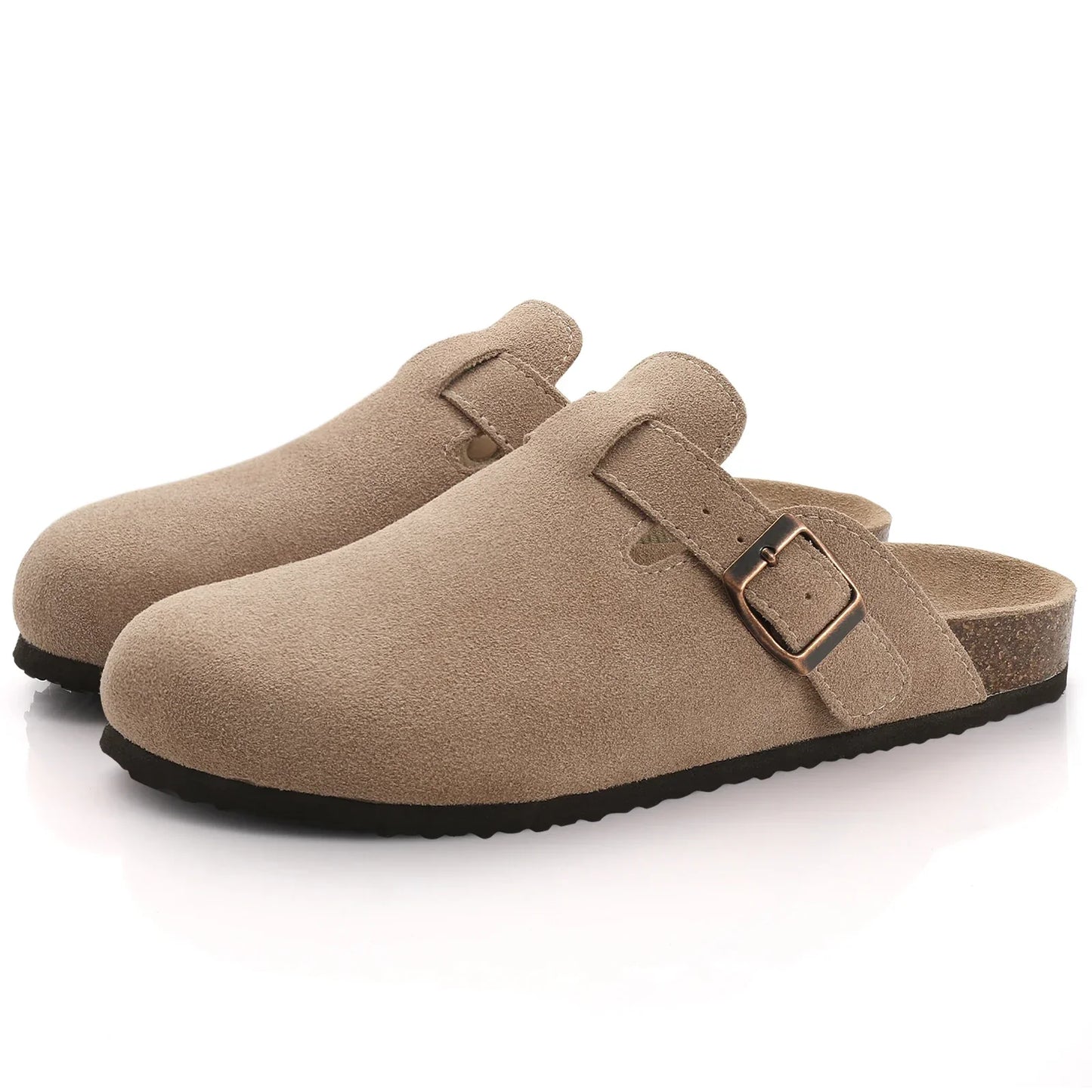 ComfyCork™ Suede Clogs