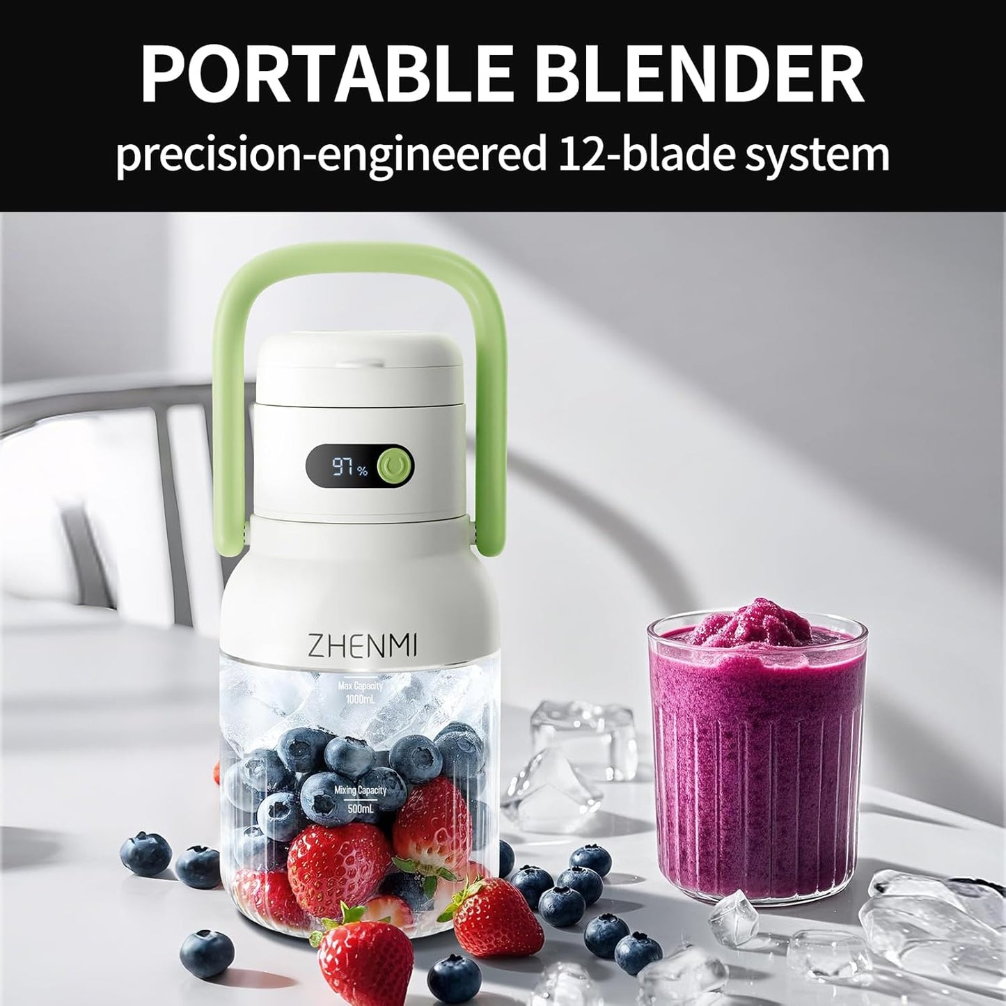 JuiceRush™ Cordless Blender
