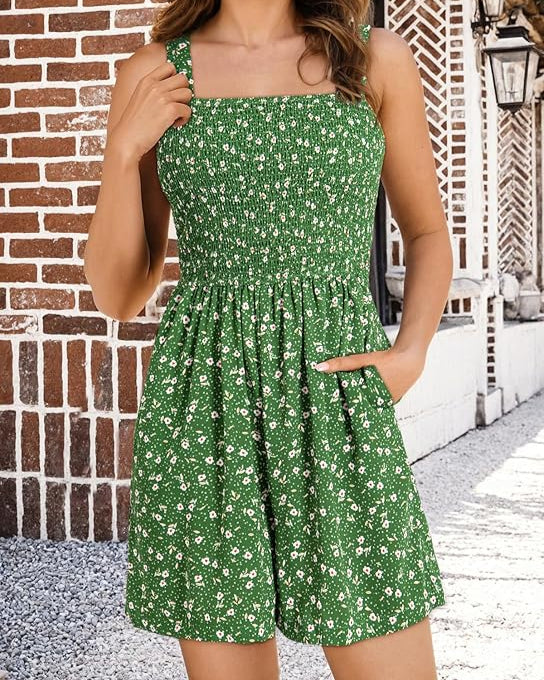 FloraFit Pocket Romper
