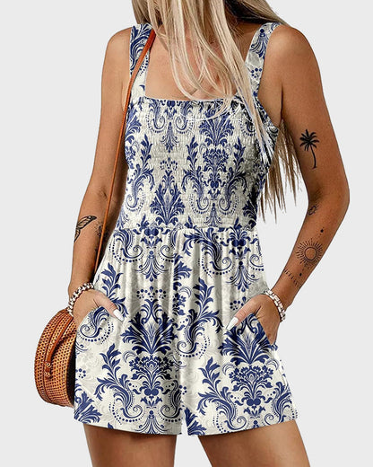 FloraFit Pocket Romper