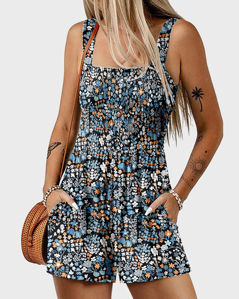 FloraFit Pocket Romper
