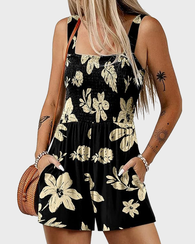 FloraFit Pocket Romper