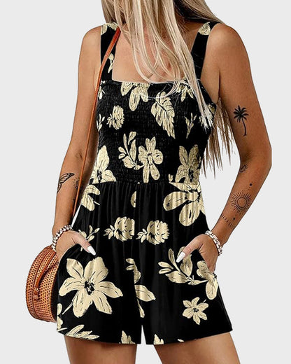 FloraFit Pocket Romper
