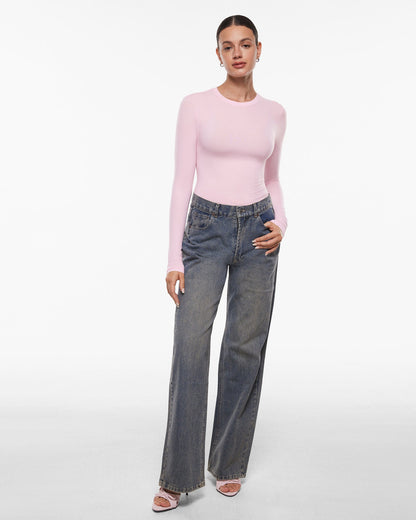 The Silk-Sculpt Long Sleeve