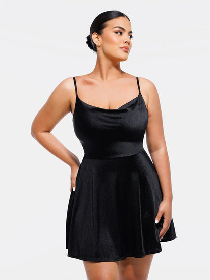 SNATCHED™ Shapewear Skater Dress