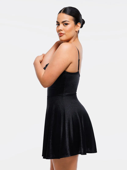 SNATCHED™ Shapewear Skater Dress