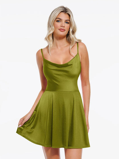 SNATCHED™ Shapewear Skater Dress