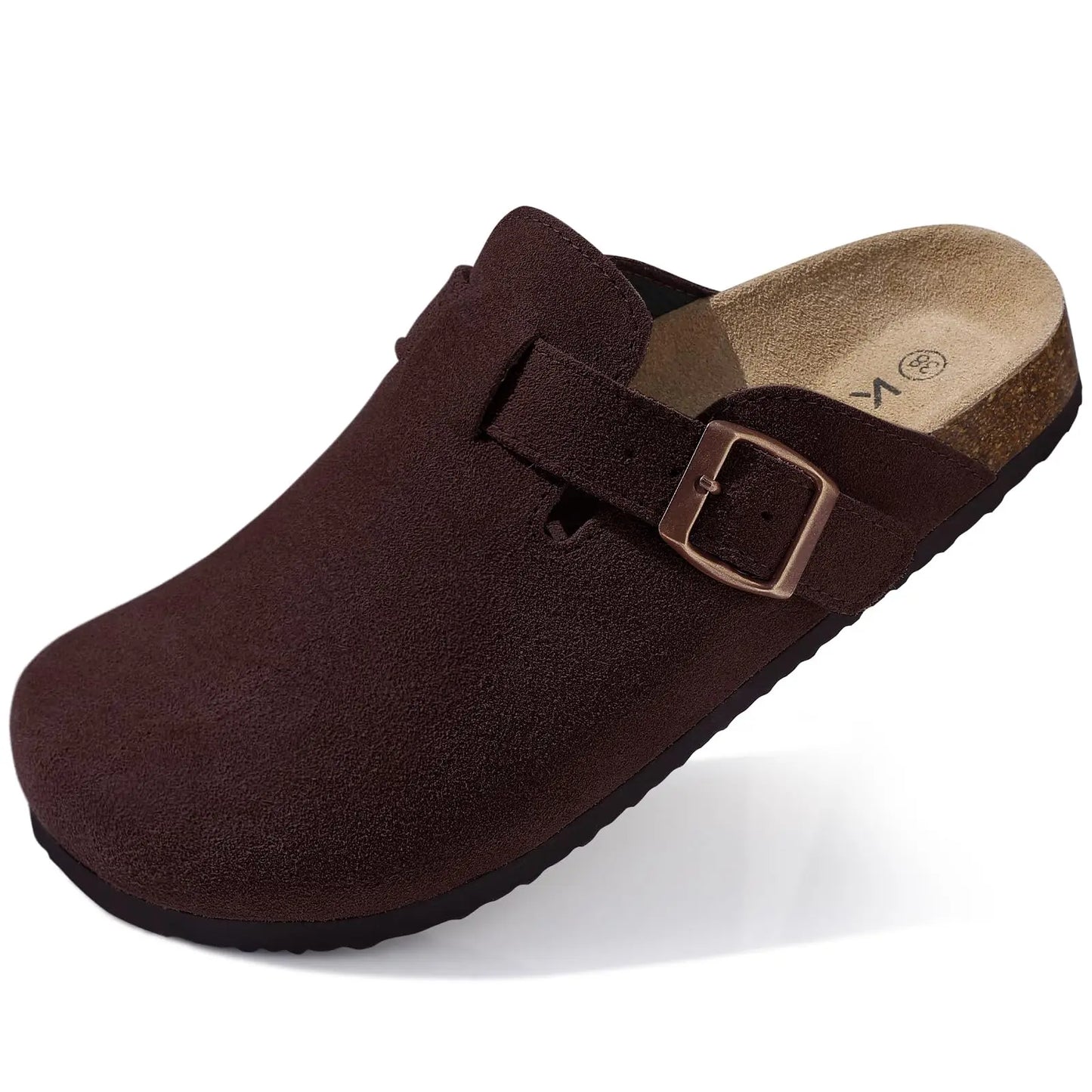ComfyCork™ Suede Clogs