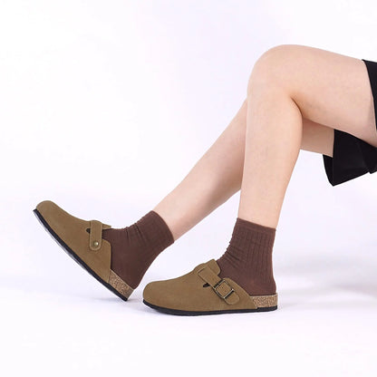 ComfyCork™ Suede Clogs