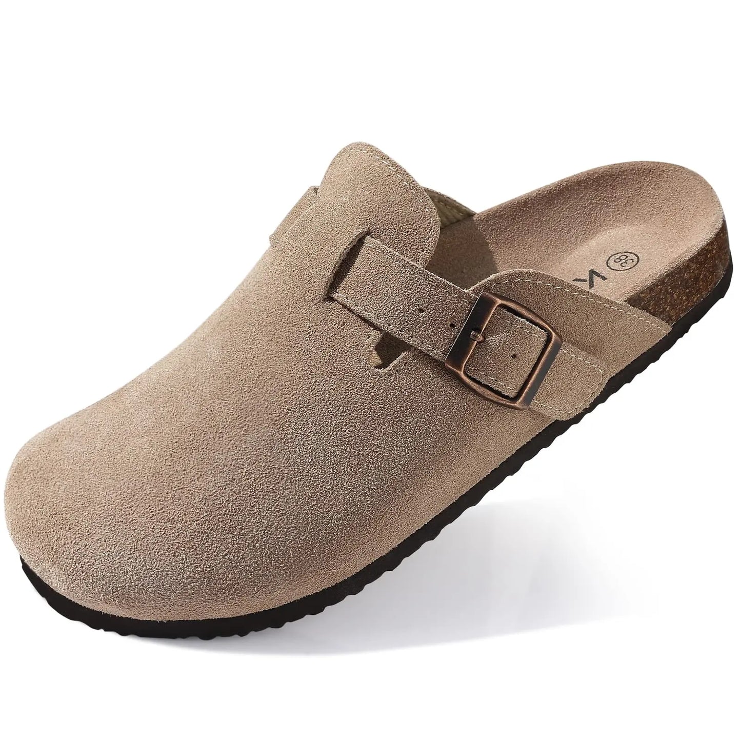 ComfyCork™ Suede Clogs