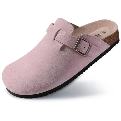 ComfyCork™ Suede Clogs