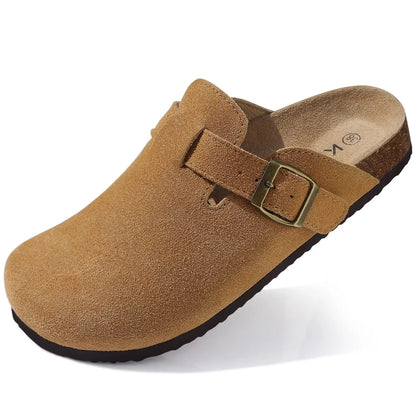 ComfyCork™ Suede Clogs