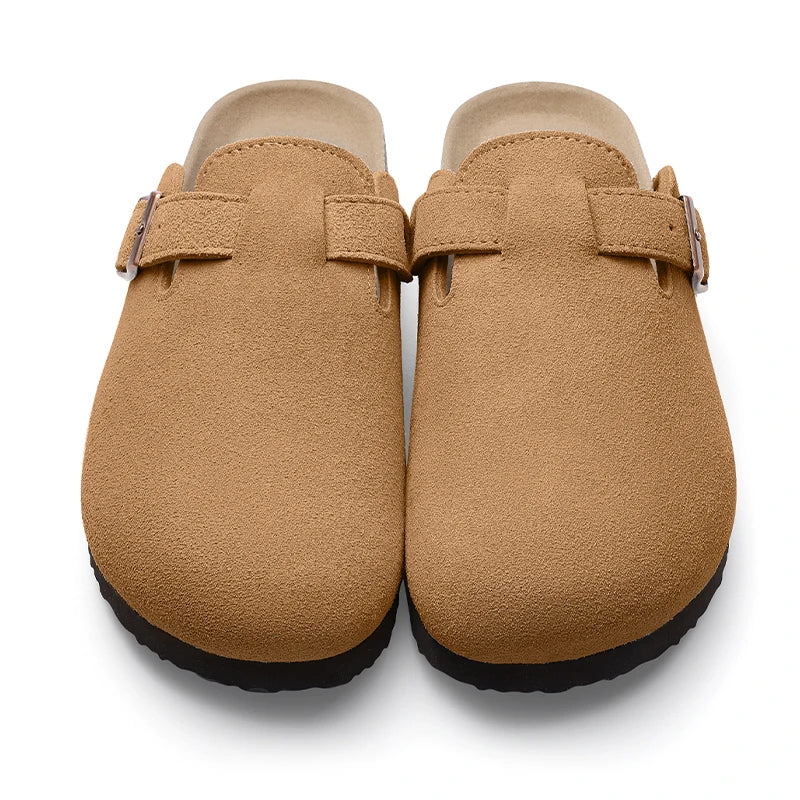 ComfyCork™ Suede Clogs