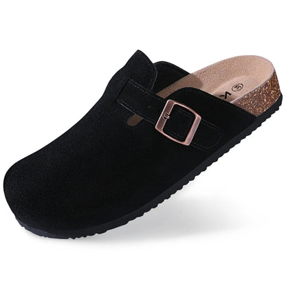 ComfyCork™ Suede Clogs