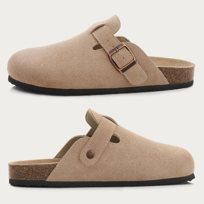 ComfyCork™ Suede Clogs