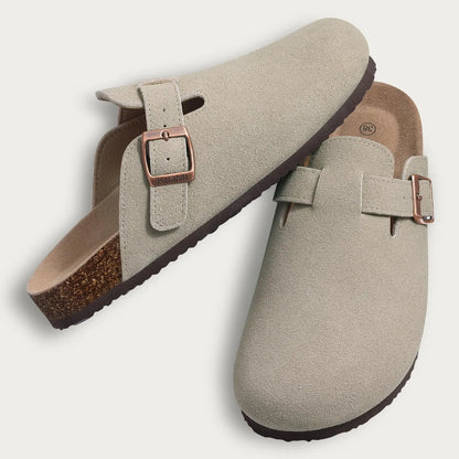 ComfyCork™ Suede Clogs