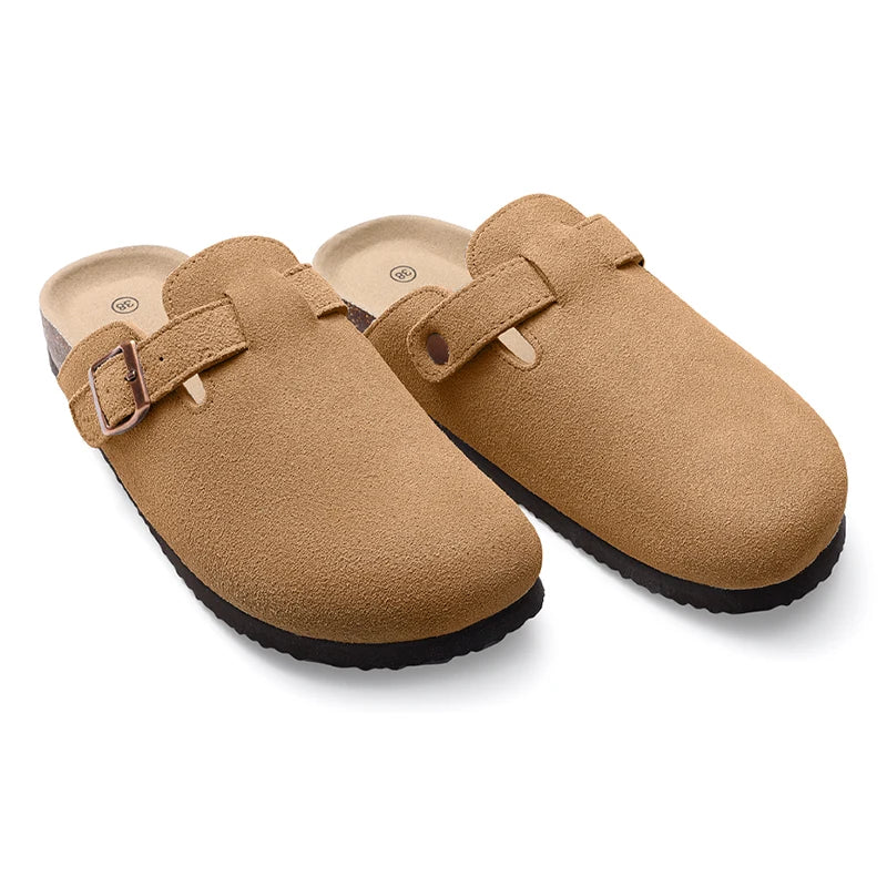 ComfyCork™ Suede Clogs