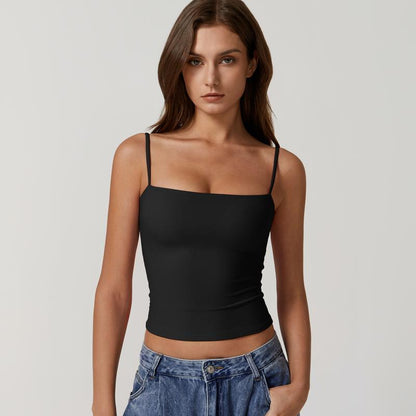 SLIMLINE™ Square Neck Crop Cami
