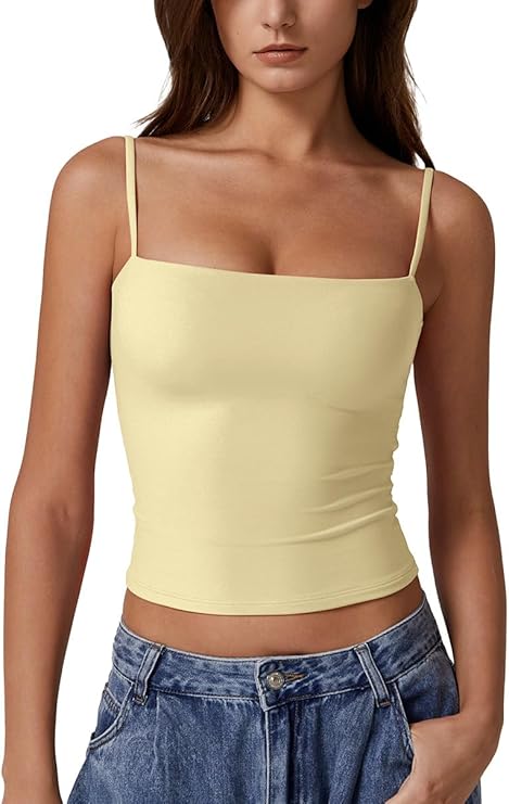 SLIMLINE™ Square Neck Crop Cami