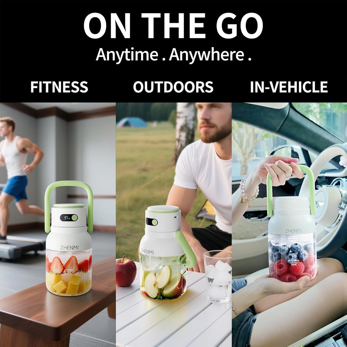 JuiceRush™ Cordless Blender
