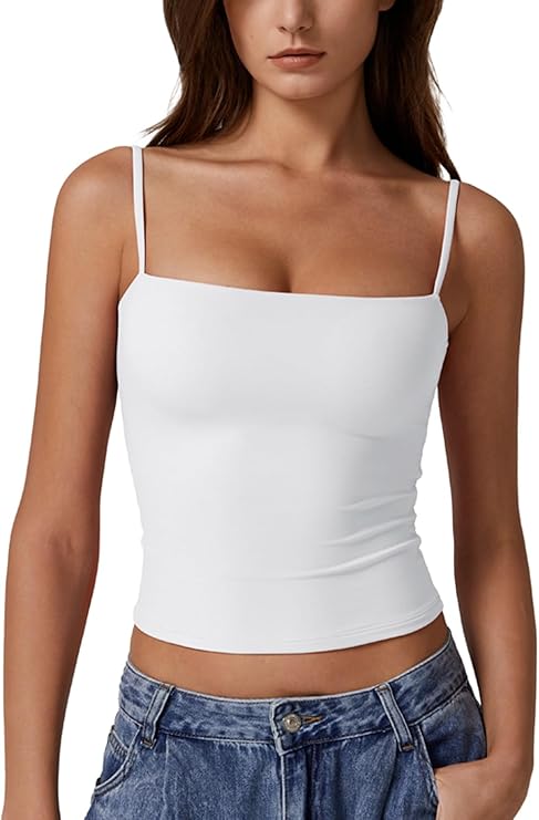 SLIMLINE™ Square Neck Crop Cami
