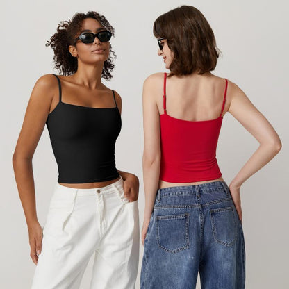 SLIMLINE™ Square Neck Crop Cami