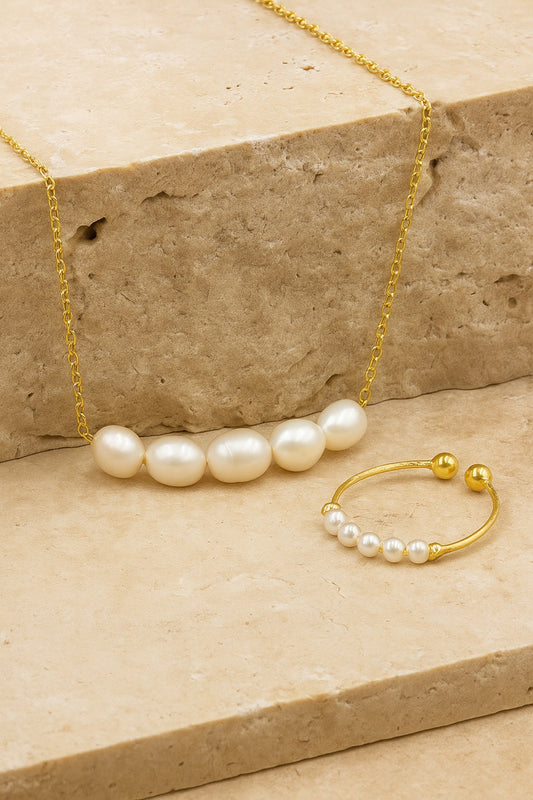 The Serenity Spinner Ring Set