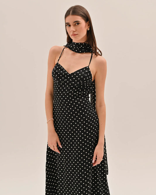 Siren Dress - Polka Dot