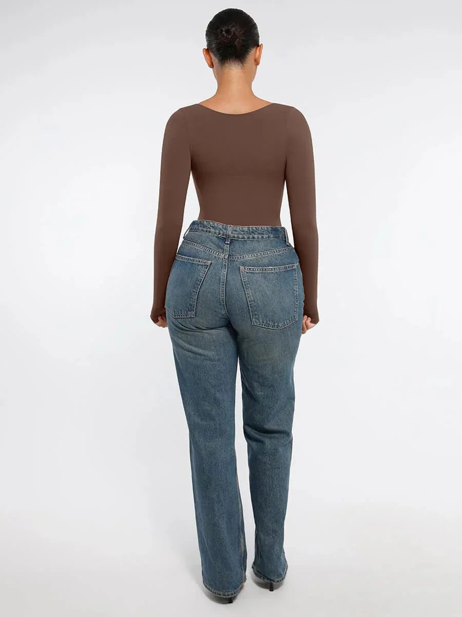 SculptSkin Long Sleeve Bodysuit