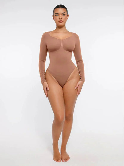 SculptSkin Long Sleeve Bodysuit
