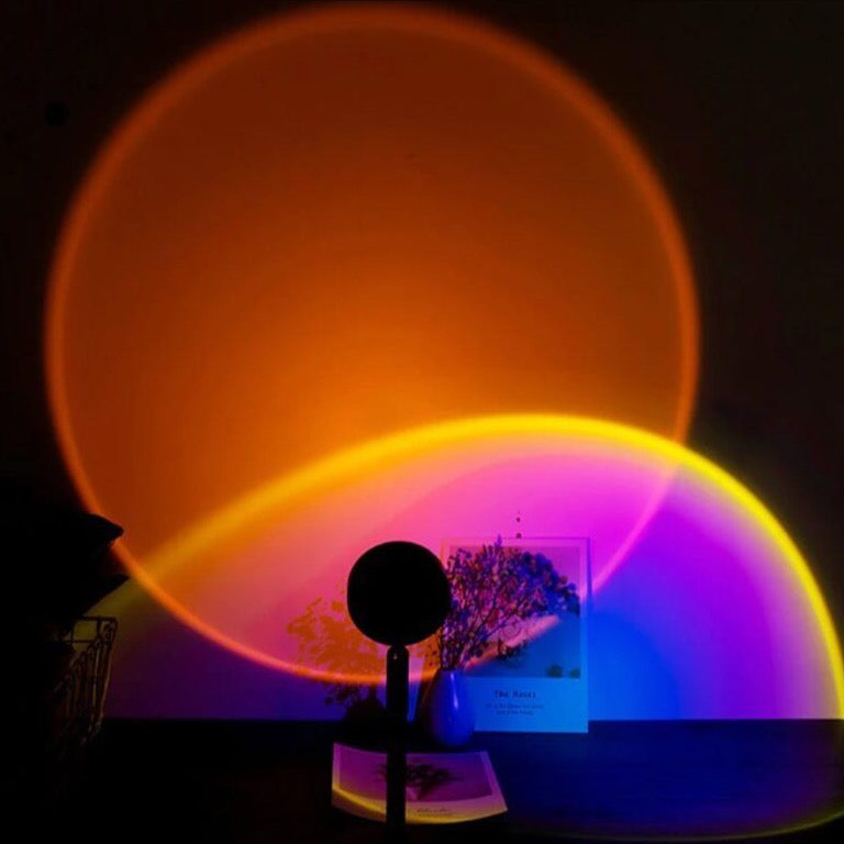 GlowAura™ - Sunset Projection Lamp